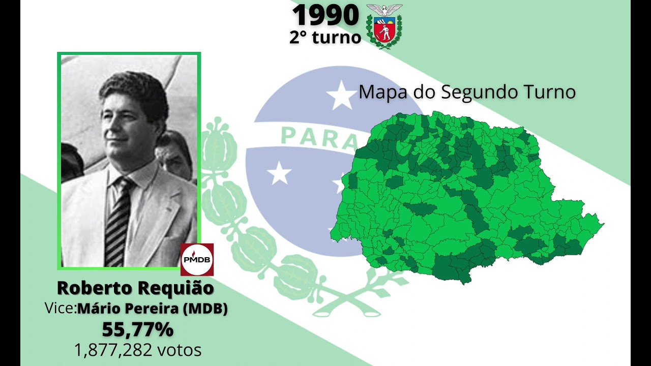 Jingle Do Candidato Roberto Requião ao Governo do Paraná PR - Eleições 1990
