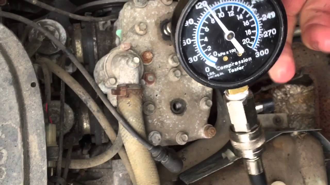 1991 ? Yamaha Exciter 570 II Snowmobile Compression Check Engine Test