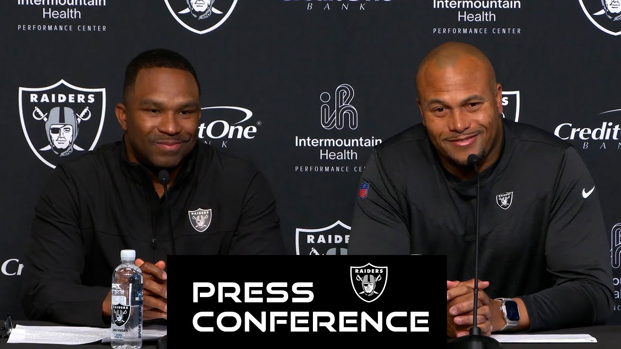 Antonio Pierce and Champ Kelly Presser - 11.1.23 | Raiders | NFL