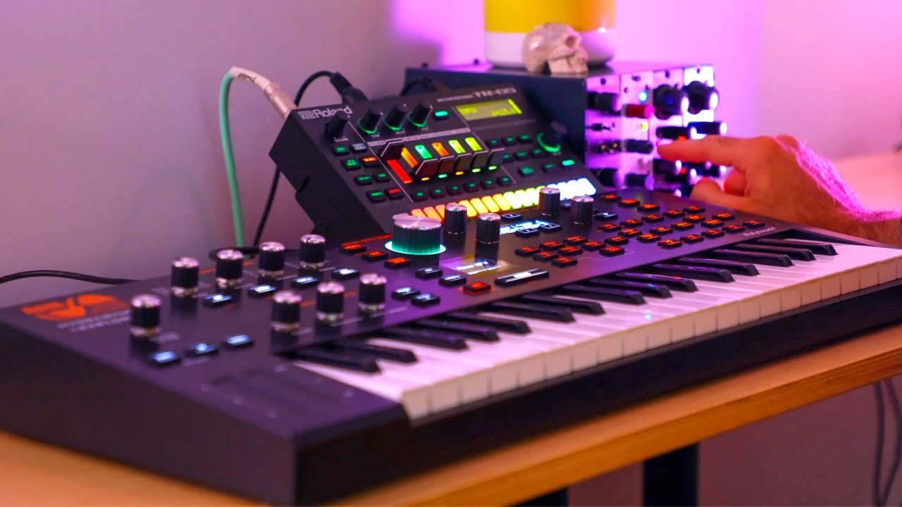 Hydrasynth Explorer + TR-6S  + 500 Series FX // Next LVL idea generator