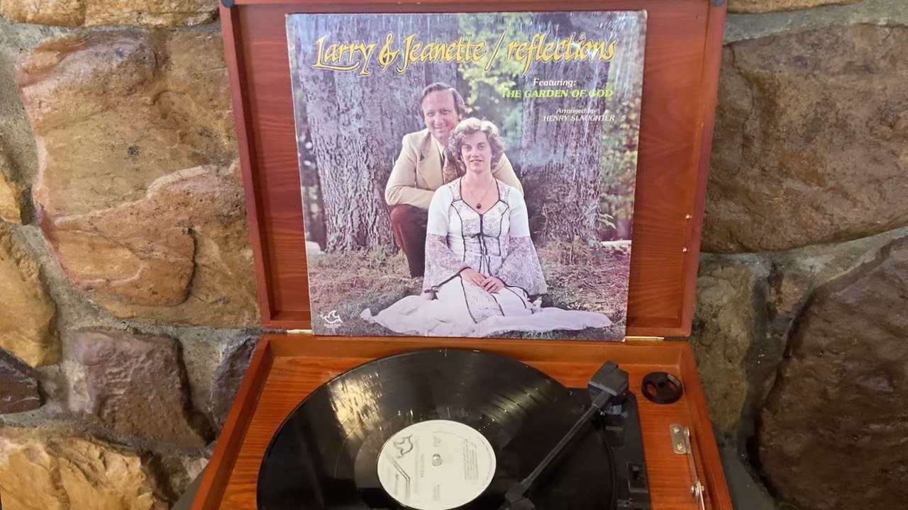 Larry & Jeanette Rudder Reflections Gospel Christian Vinyl LP Record Full Album