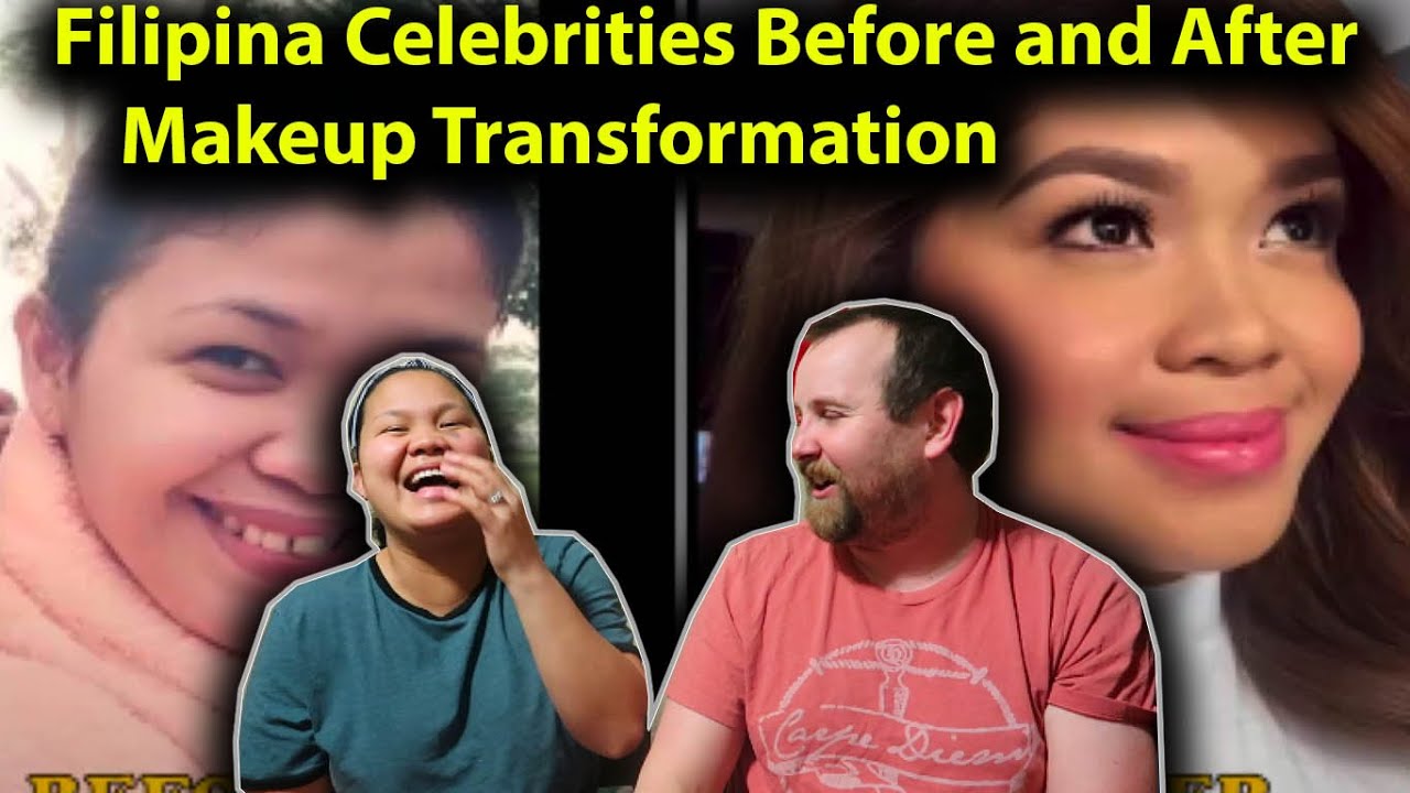 Filipina Celebrities Before and After Makeup Transformation REACTION!