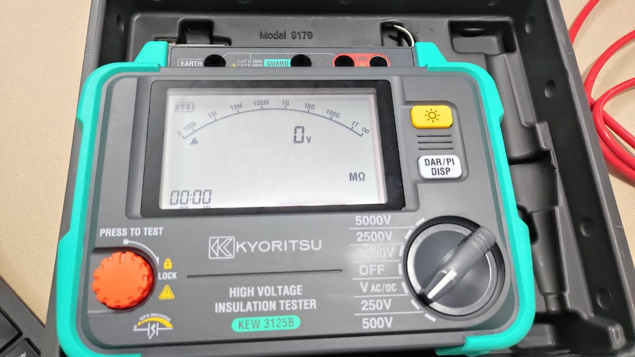 Kyoritsu 3125B Insulation Tester | Unboxing & In-Depth Technical Review