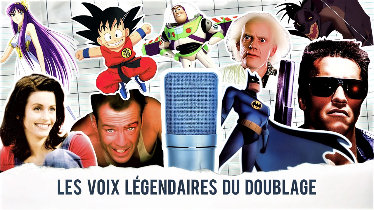 LES VOIX LÉGENDAIRES DU DOUBLAGE