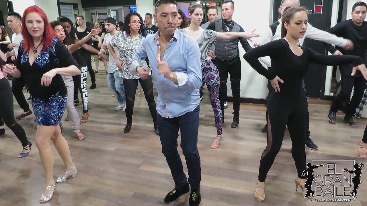 Adolfo & Lorenita (Italy) (Mambo Class) at the Bachata Invasion Social on February 16 2018