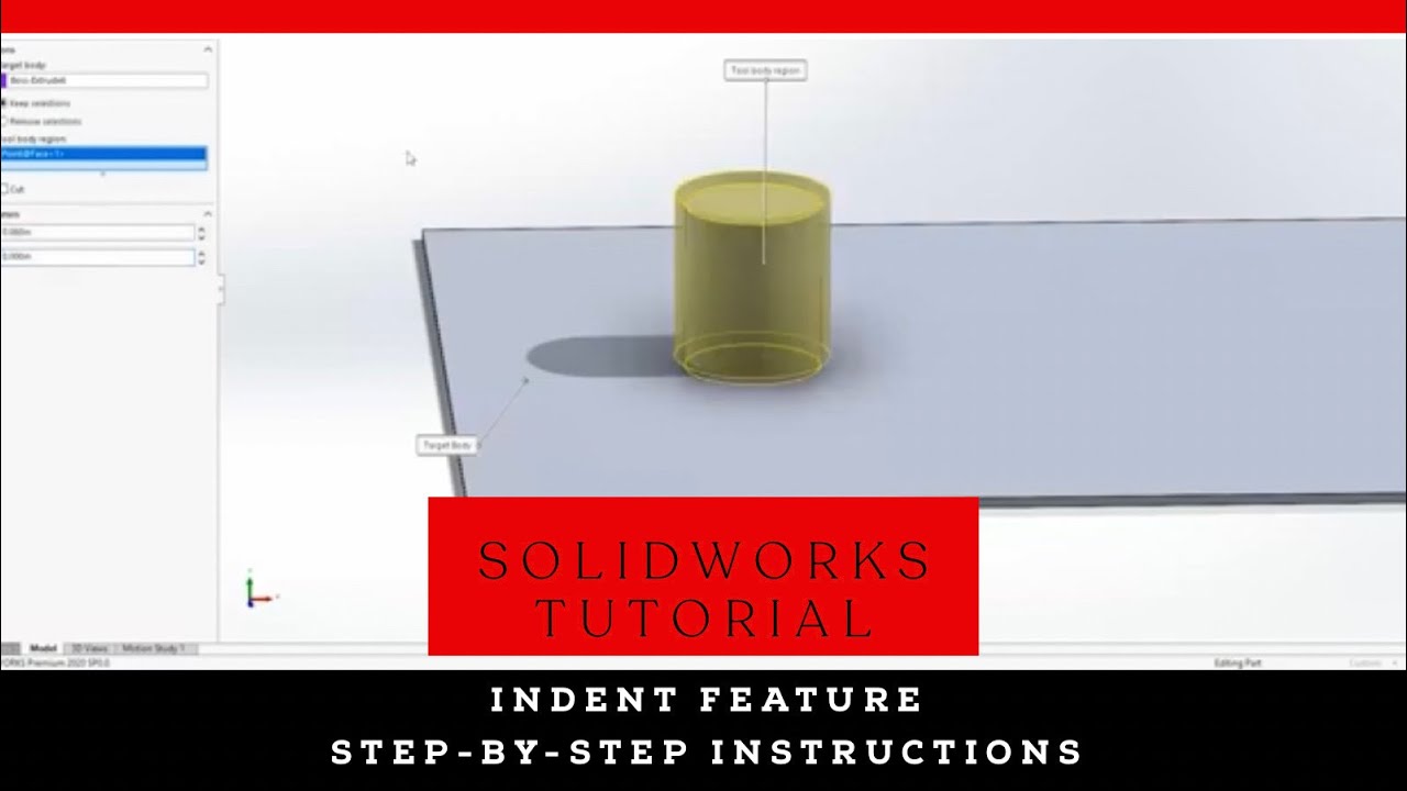 Most underutilized SolidWorks feature??? - Indent Tutorial