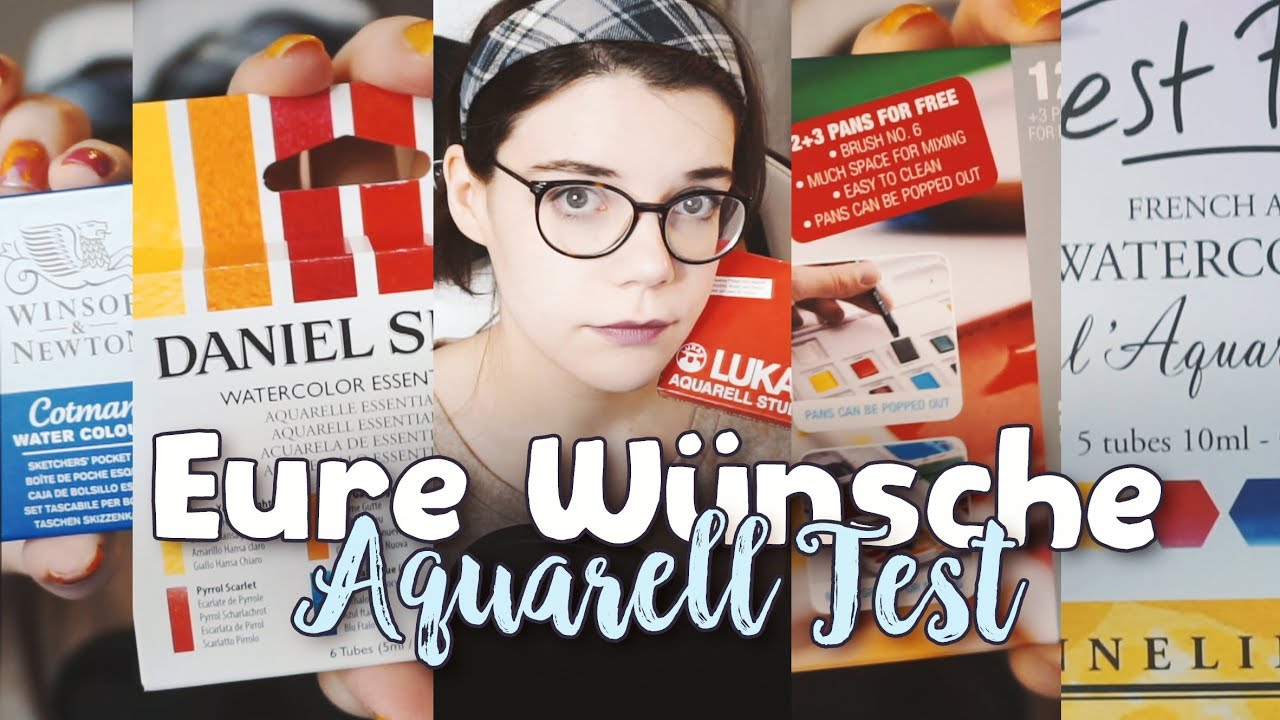 EURE 5 Aquarellfarben Vorschläge 🎨 Für Anfänger 12 - 37 Euro