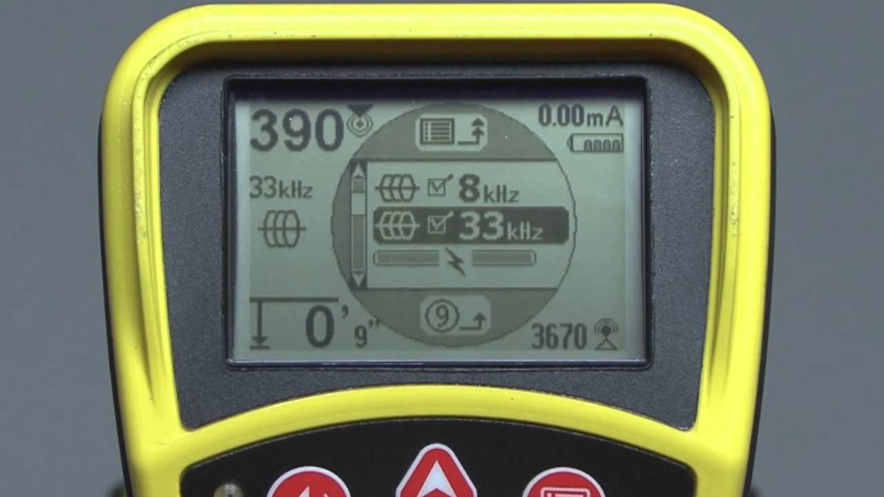 Начало работы с RIDGID® SeekTech® SR-20