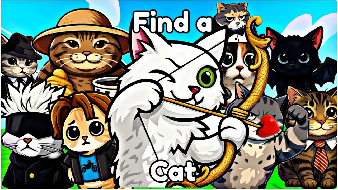How To Get All 18 NEW CATS in Find a Cat [ New Update 78 ] Roblox