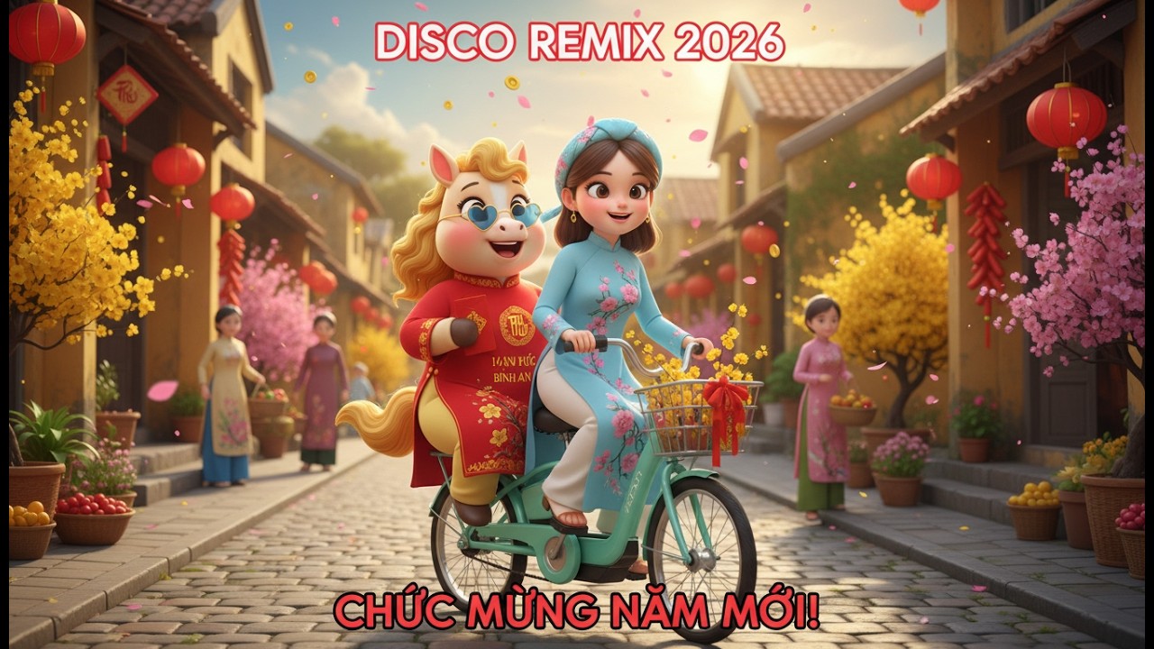 Nhạc Xuân 2026 Cực Cháy: Disco Remix Nghe Không Muốn Tắt – Bản Nhạc 