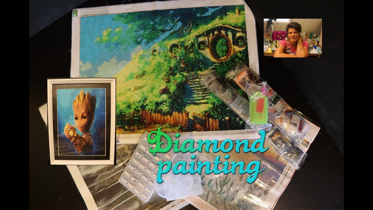 Tutorial | Diamond painting | Diamant Stickerei | für Anfänger |  alles was man wissen muss | DIY