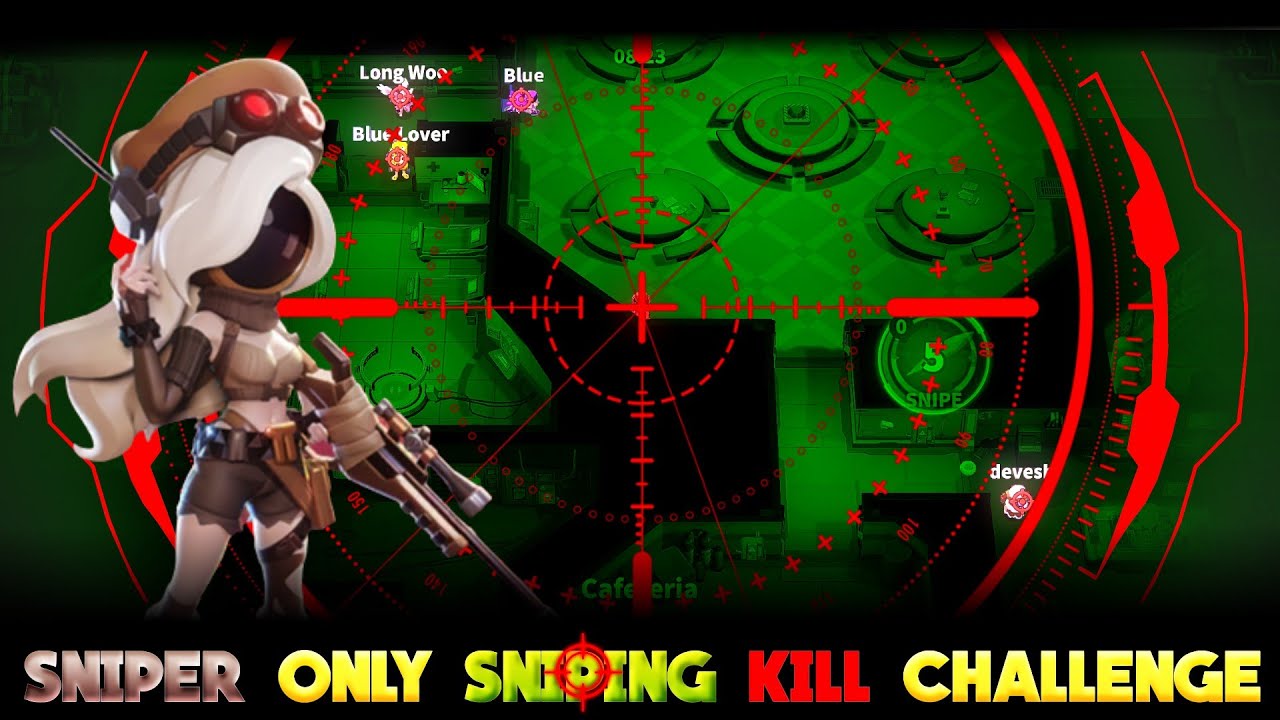 Super Sus Sniper Only Sniping Kill Challenge Video |#supersus #challengevideo #mobilegame #virus
