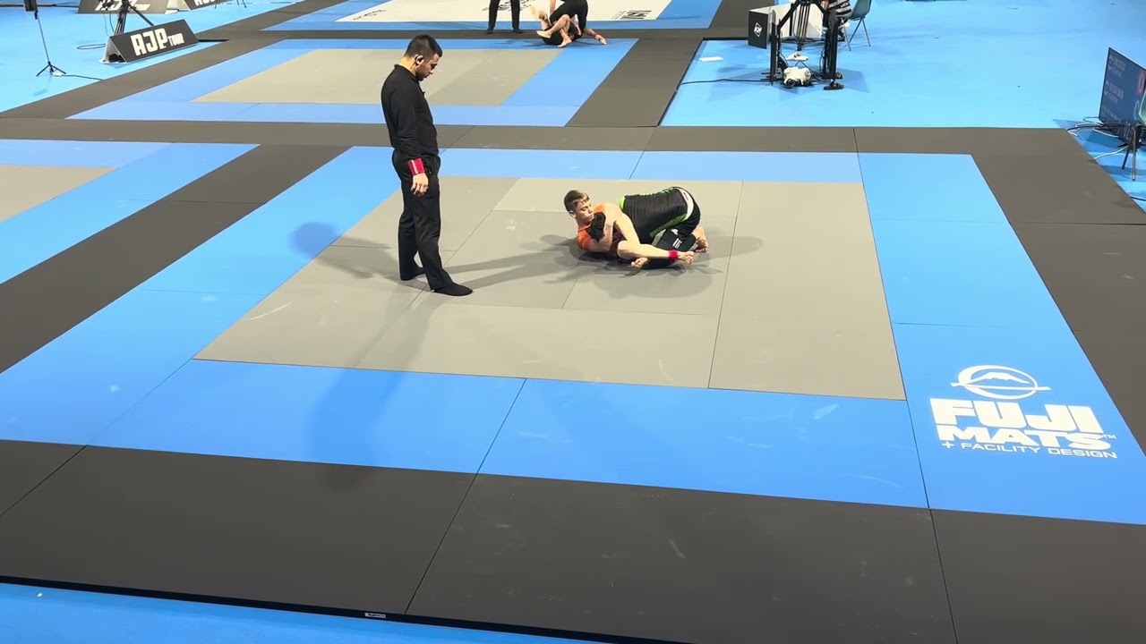 Best Triangle In Rome! BJJ AJP Rome Grand Slam Lior Ulitsky NOGI submission