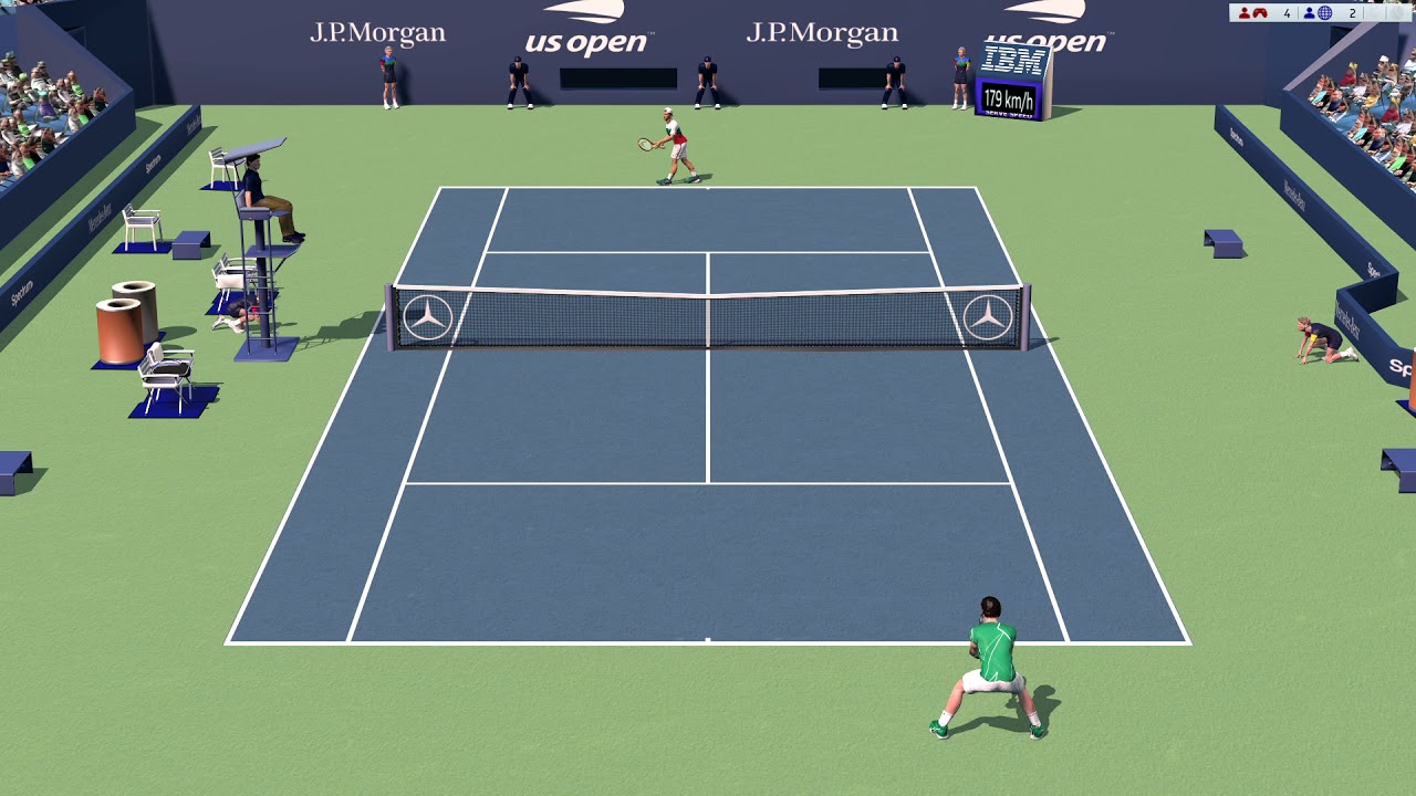 Djokovic vs Schwartzman Full Ace Tennis US OPEN R64 GRAND SLAM New York