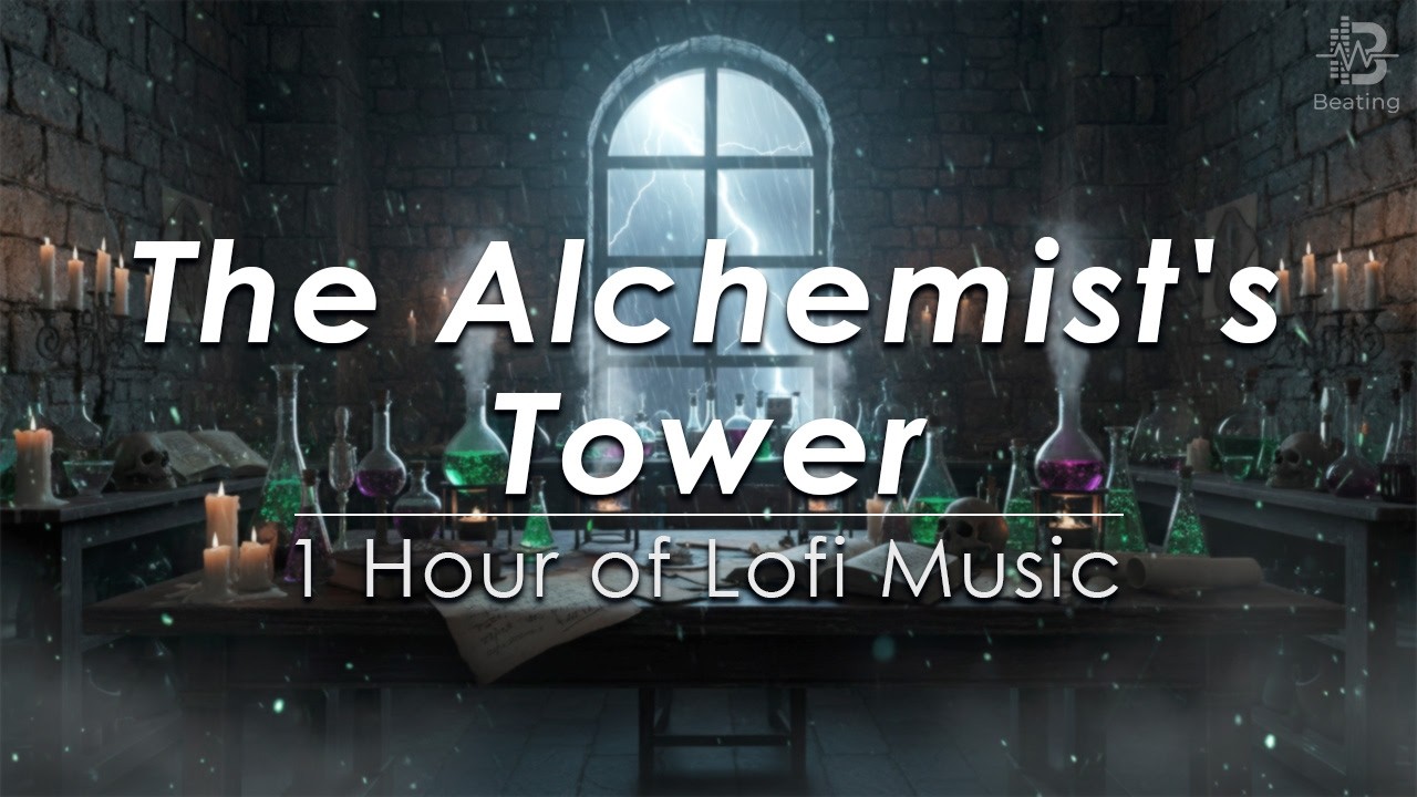The Alchemist's Tower | Dark Fantasy Ambient Music for Focus & Alchemy
