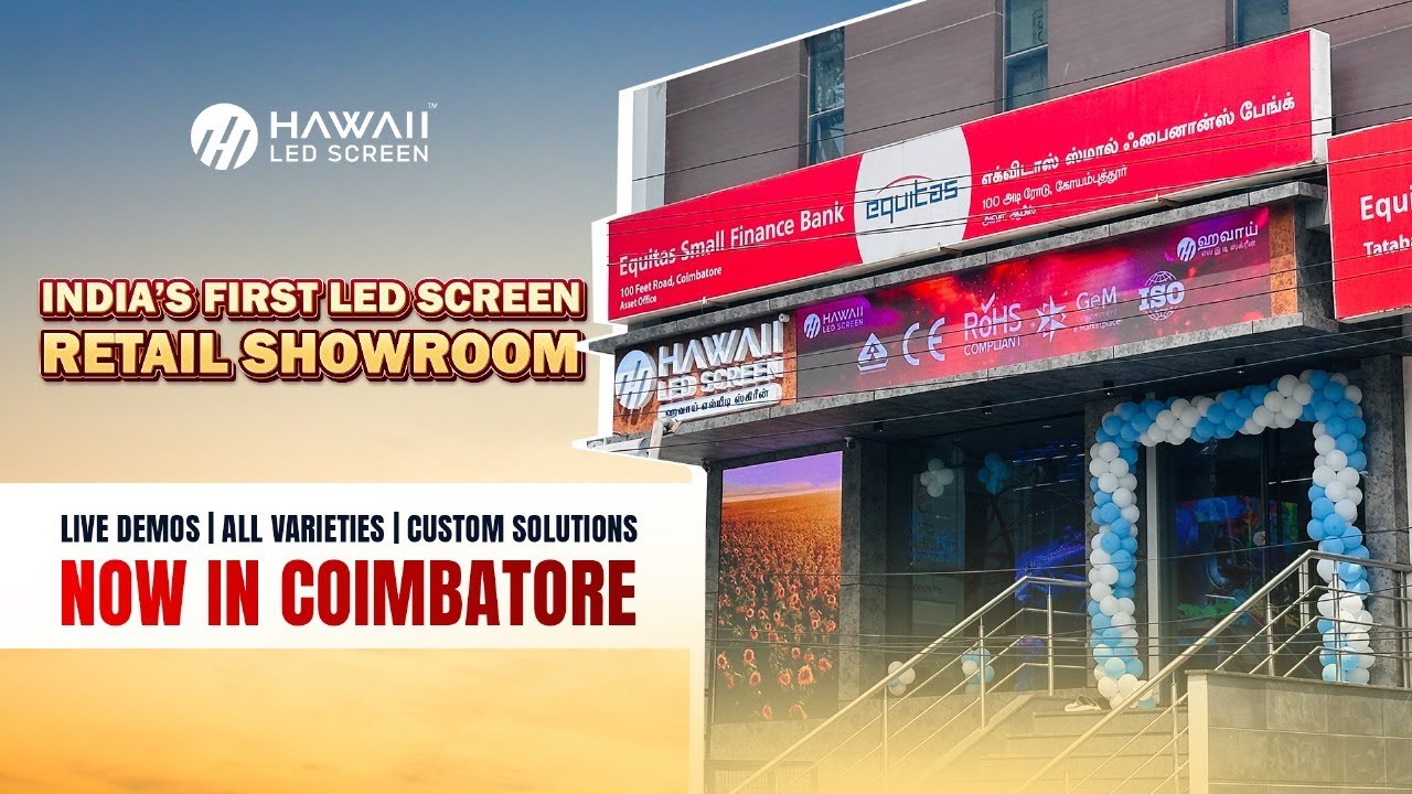Not Just a Showroom &mdash; A Revolution | India's first Retail LED Screen showroom | 2025