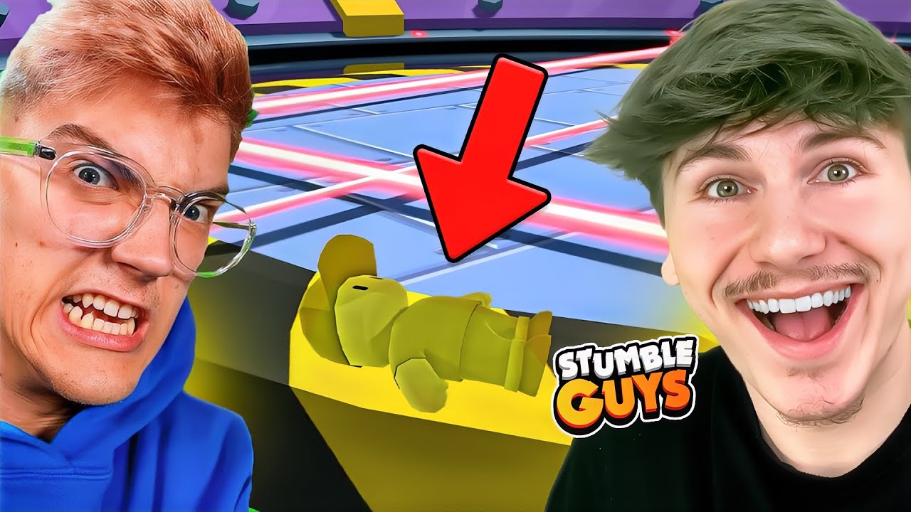 JE TROLL JEANFILS EN INVISIBLE SUR STUMBLE GUYS !! (Il s&rsquo;&eacute;nerve)