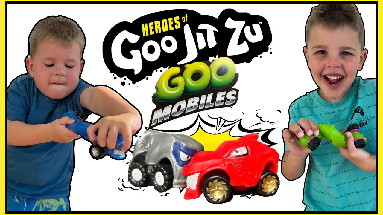 Heroes of Goo Jit Zu Goo Mobiles! Stetch Them! Smash Them! Twist Them!