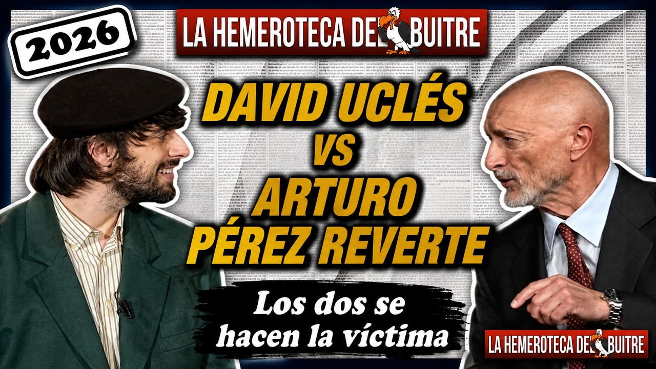 ¿Compiten David Uclés y Pérez Reverte por quién se hace más la víctima?