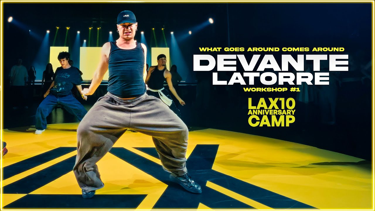 Lax 10 Anniversary Camp | Devante Latorre workshop #1 - What goes around comes around