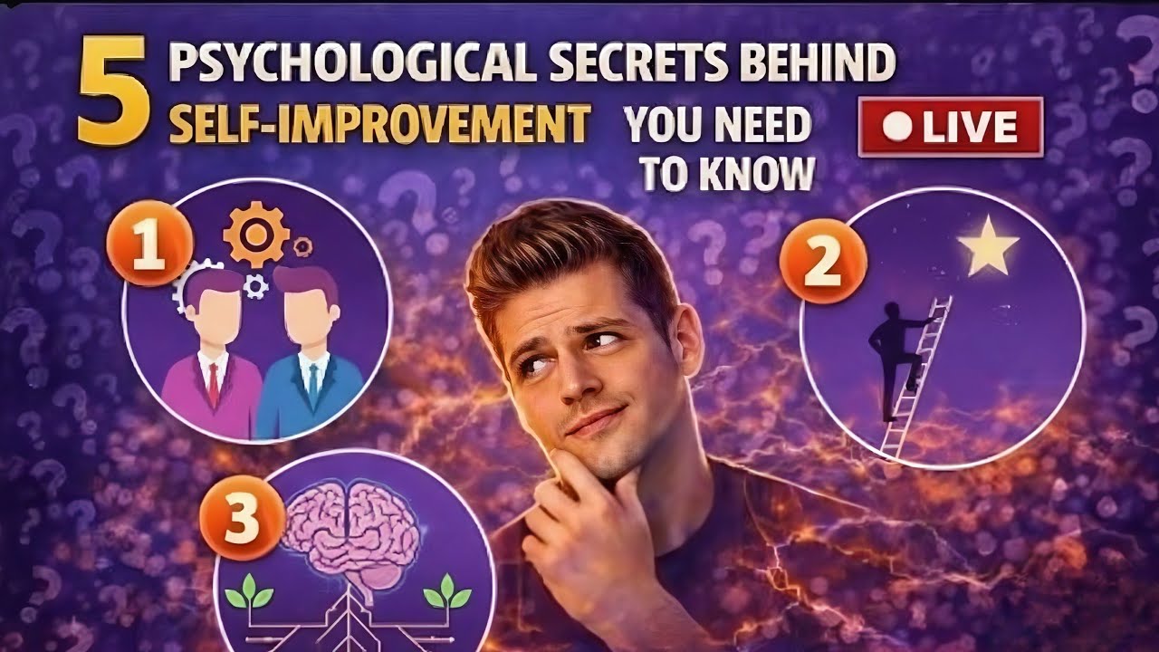 5 Psychological Facts About Human Behavior They Don’t Teach You (LIVE) ‪