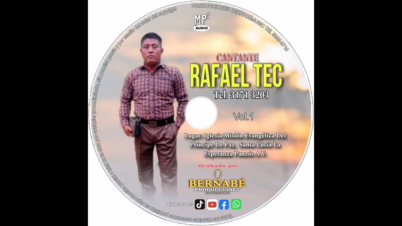 CANTANTE RAFAEL TEC / QUIERO VIVIR / VOL.1 