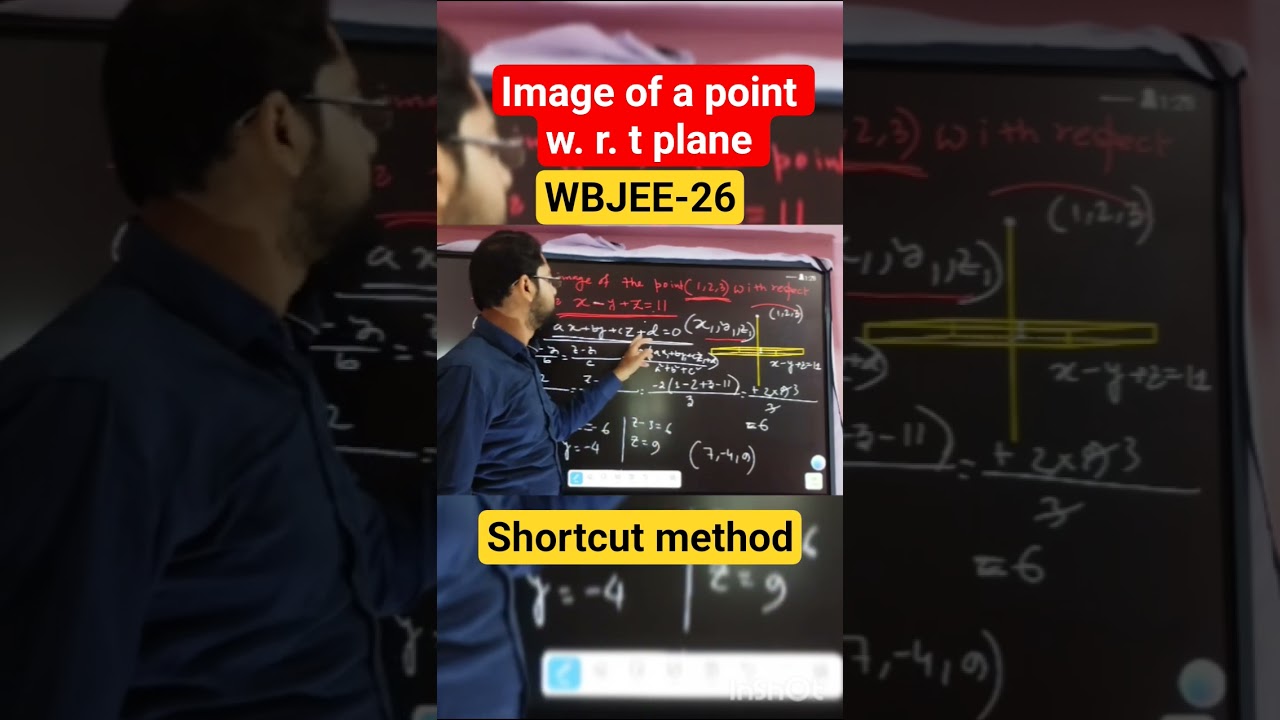 wbjee-26, wbjee math pyqs, 3D, Plane, wbjee previous year practice set, #viral #maths #wbjee