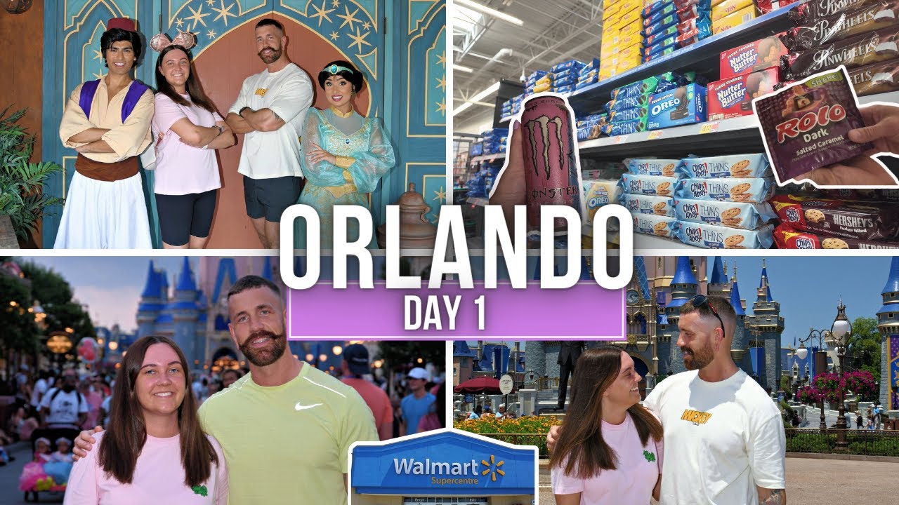 Walt Disney World, день 1 | ЛУЧШИЙ первый день в Magic Kingdom, Genie+, Walmart и Happily Ever After