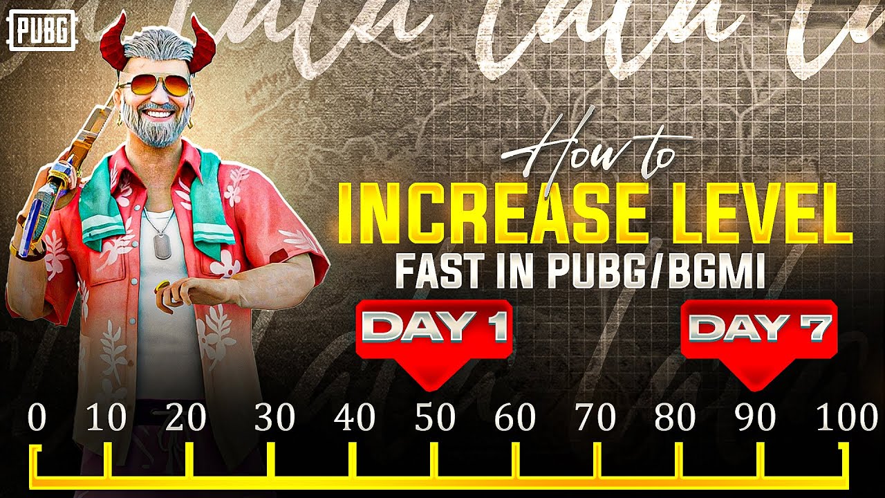 HOW TO LEVEL UP FAST IN PUBGM/BGMI
