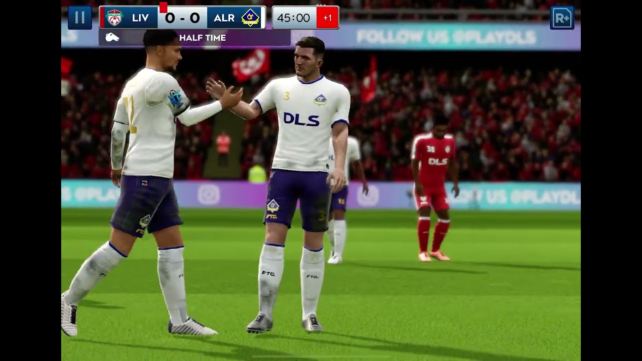 Dls 26 match football my team vs Liverpool (I won the match)