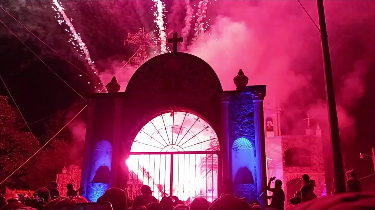 así se vivió el segundo encendido del cerro iluminado Jumiltepec 20220....