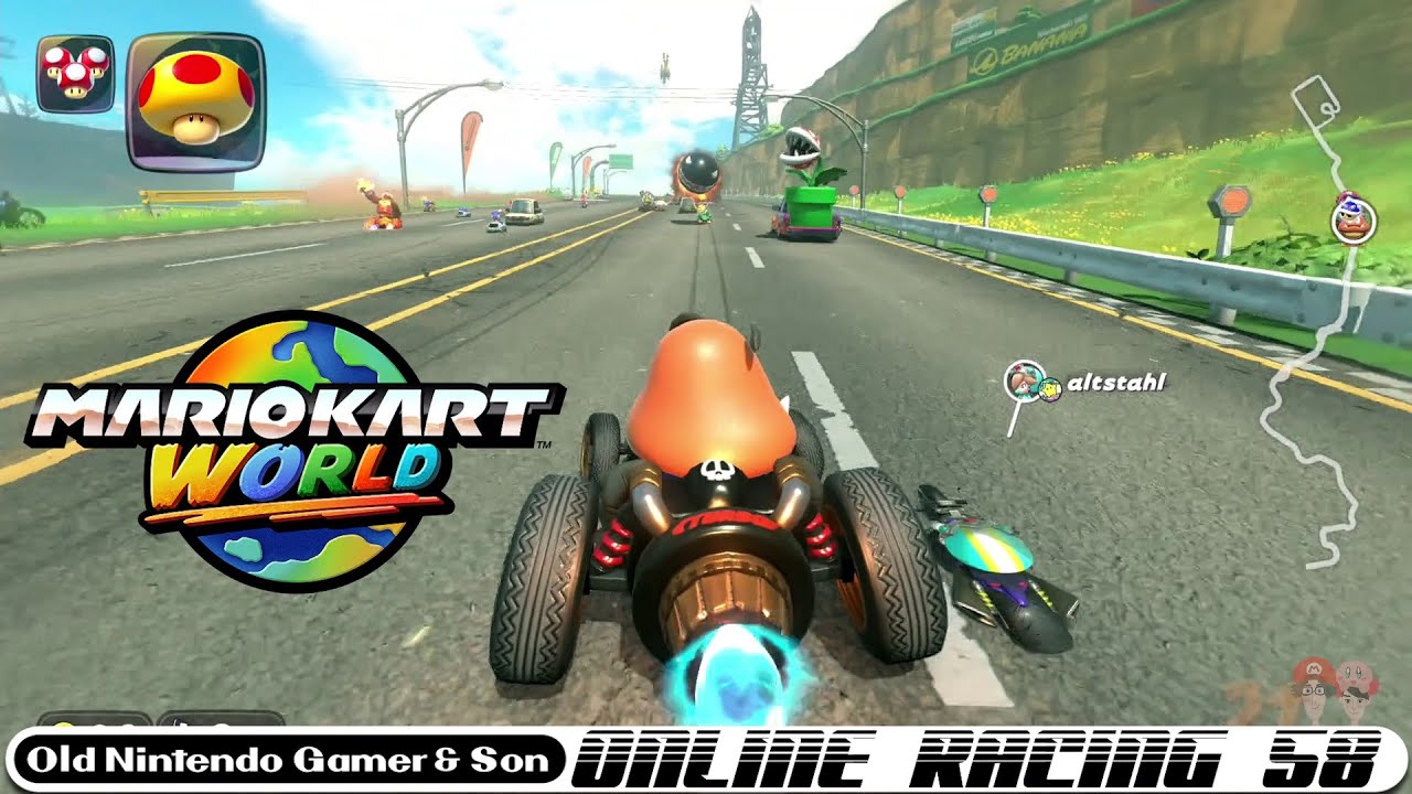 Mario Kart World (Онлайн-гонки 58)