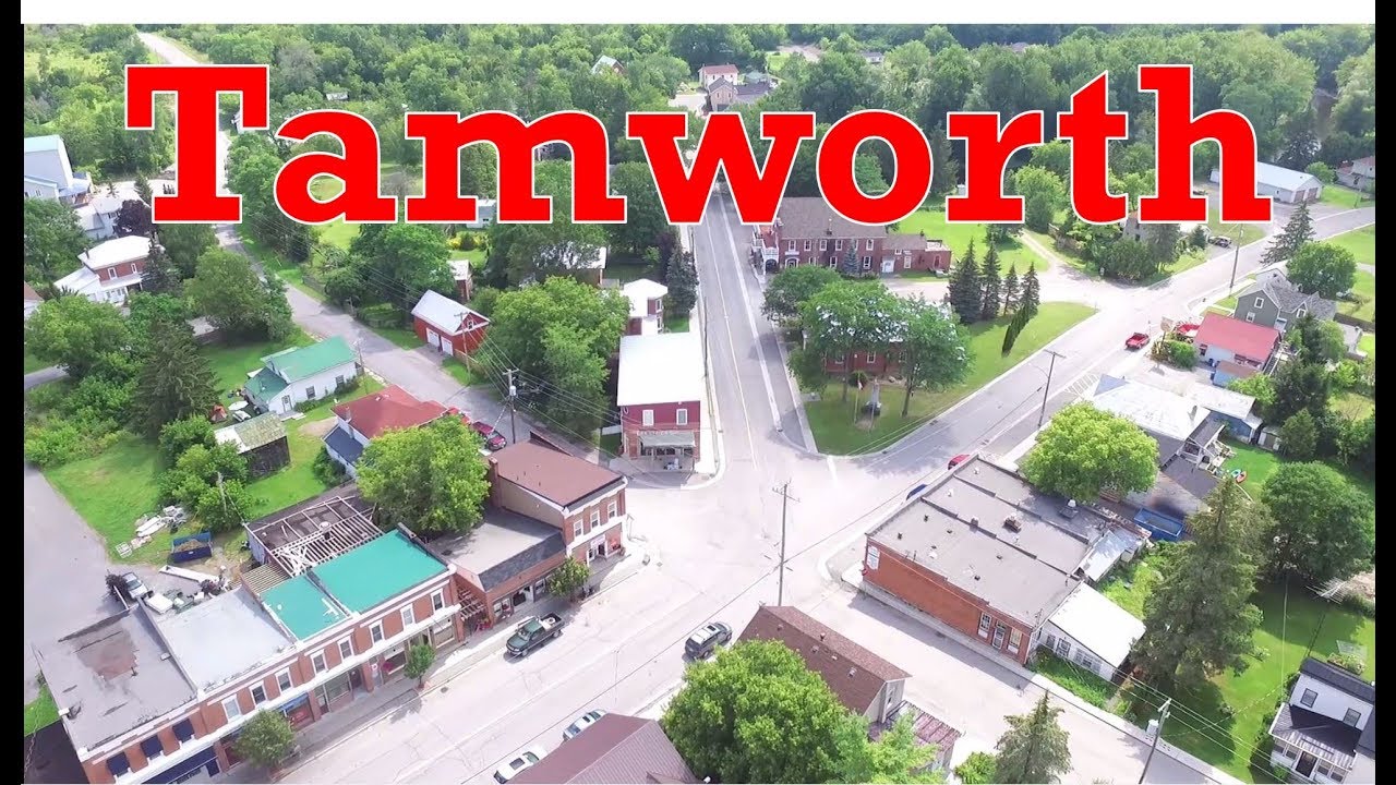 Tamworth Ontario Aerial Tour Phantom 3 Standard Drone Summer 2017 #lennox&addington #stonemills