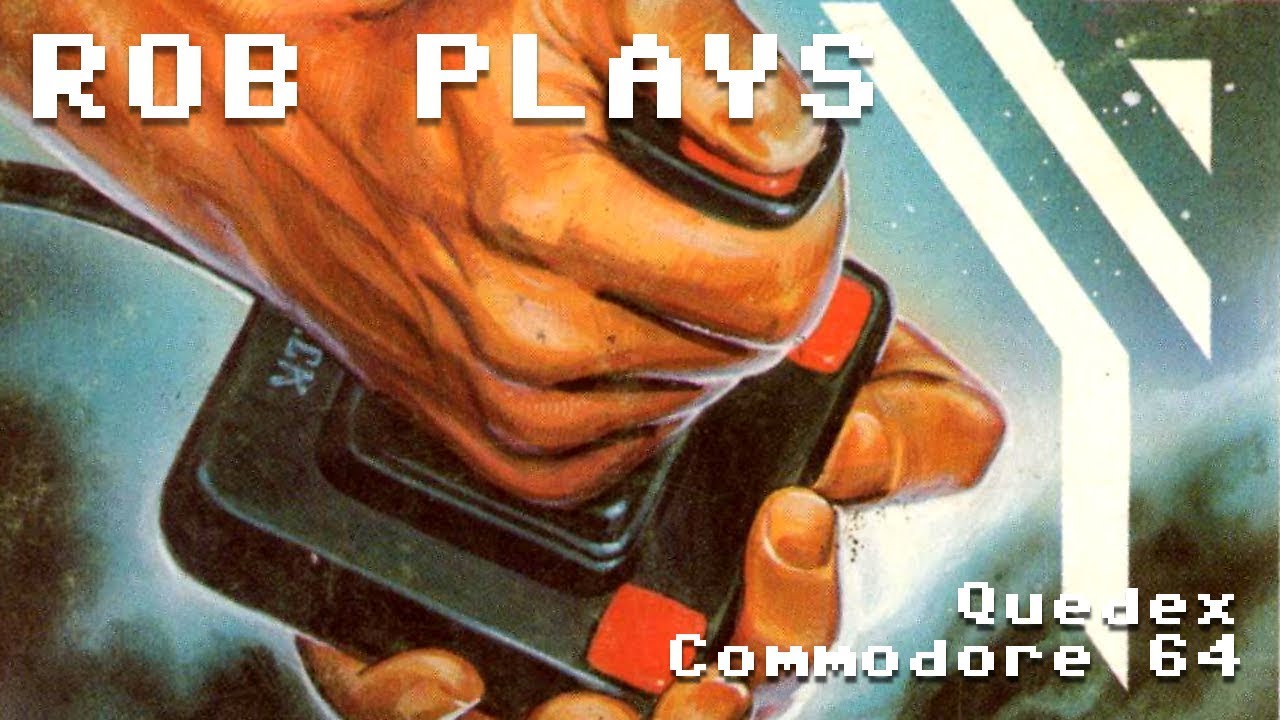 Quedex (aka Mindroll) on Commodore 64 - Rob Plays