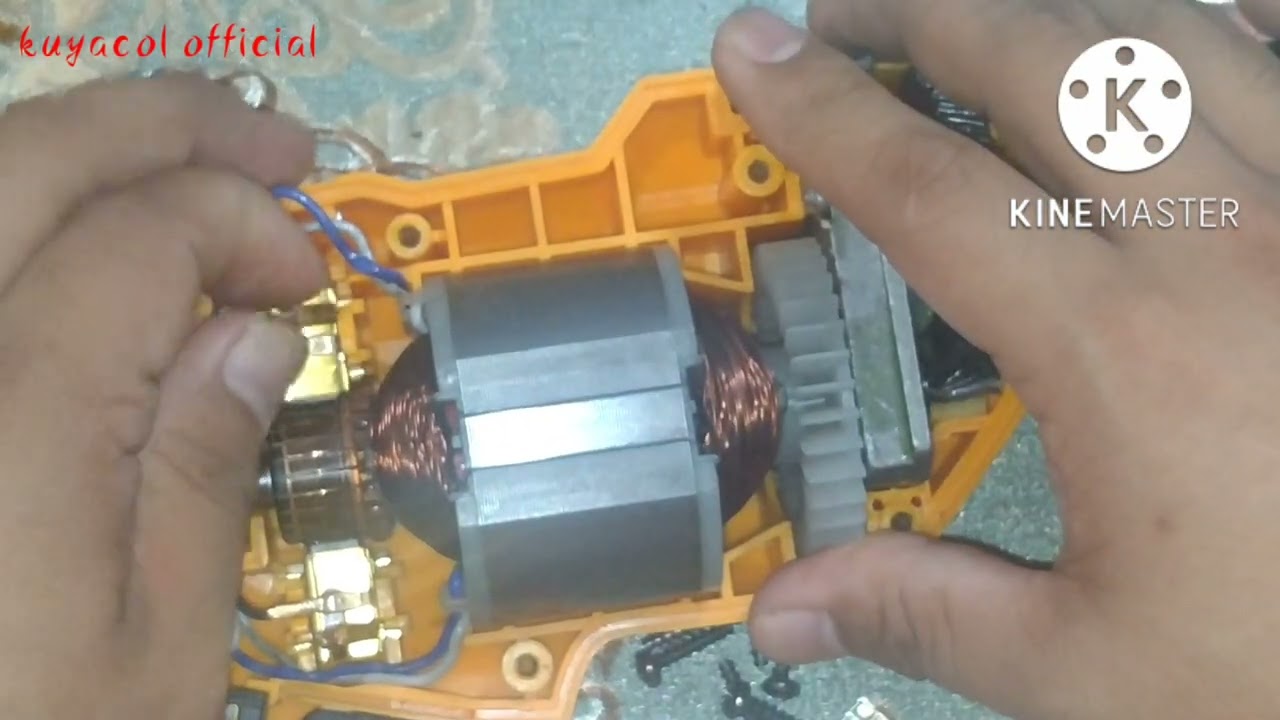 ingco 680w impact drill . Paano magpalit ng carbon brush?.