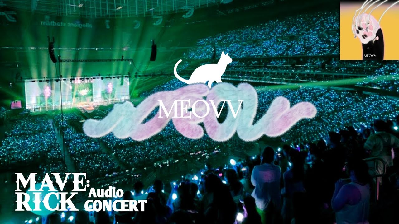 MEOVV - 'MEOW' | CONCERT AUDIO EFFECT 𝐖𝐢𝐭𝐡 𝐅𝐚𝐧𝐬🗣️ | Lyrics🎙️#Meovv #미야오 #Meow #live