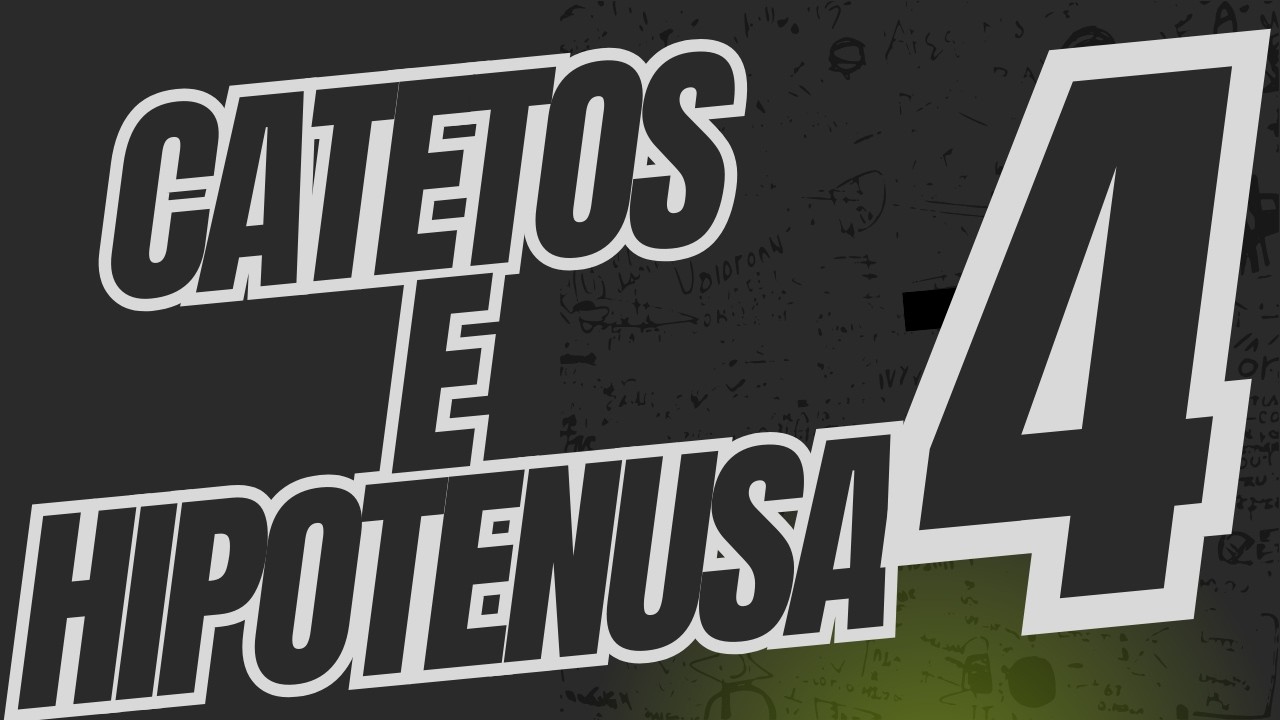 QUE ES CATETOS E HIPOTENUSA