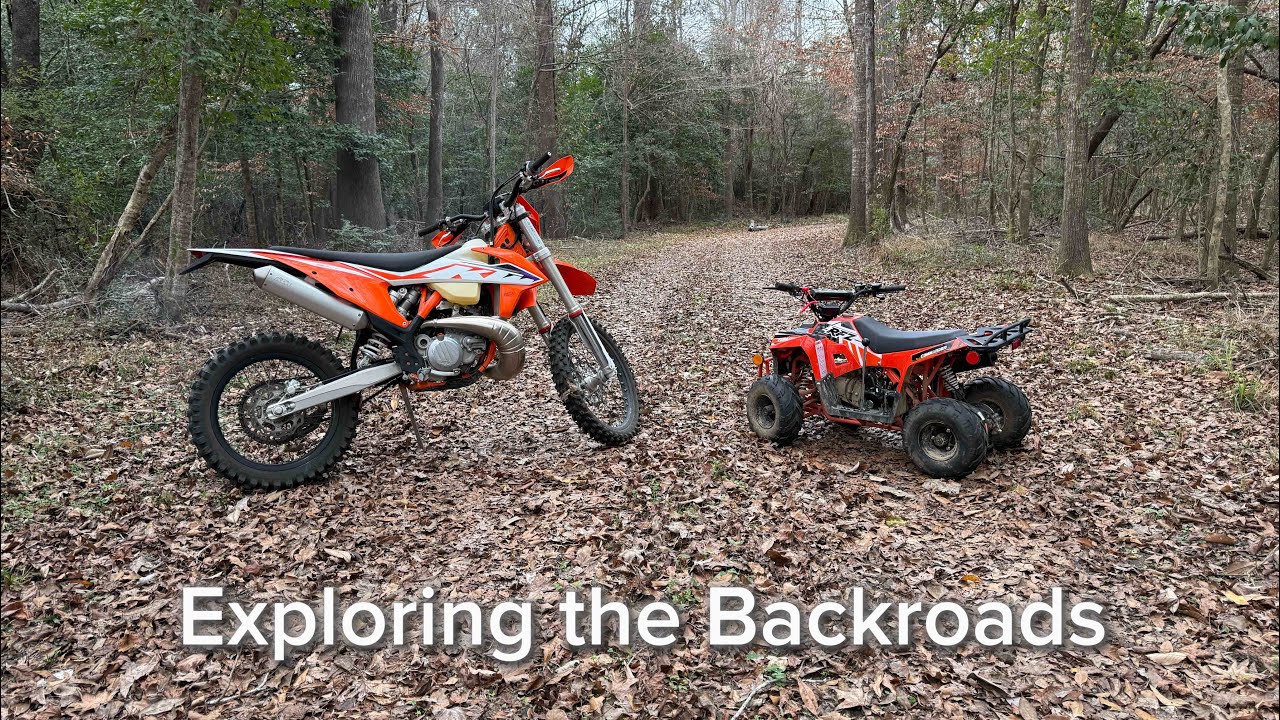 Father & Son Trail Ride | KTM 250 XC-W and 110cc ATV Adventure
