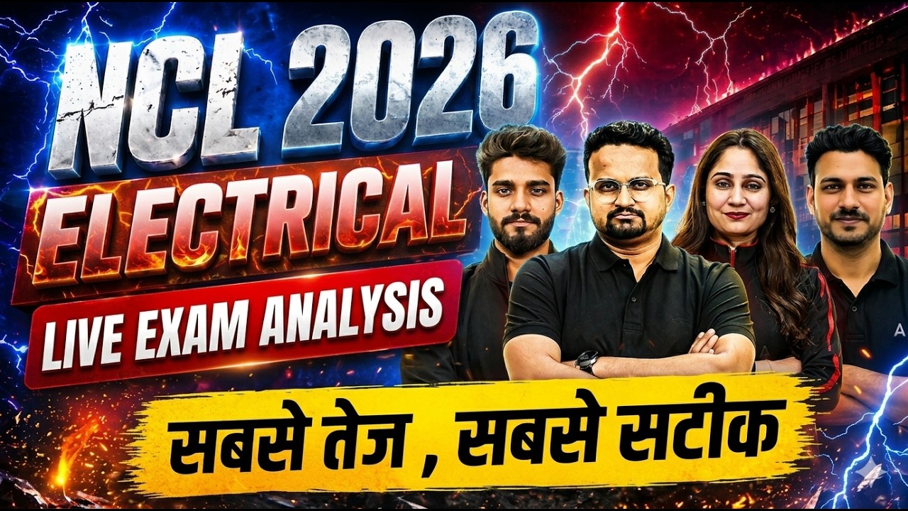 NCL Assistant Foreman 2026 | Electrical Exam Analysis | 26 April Paper Review