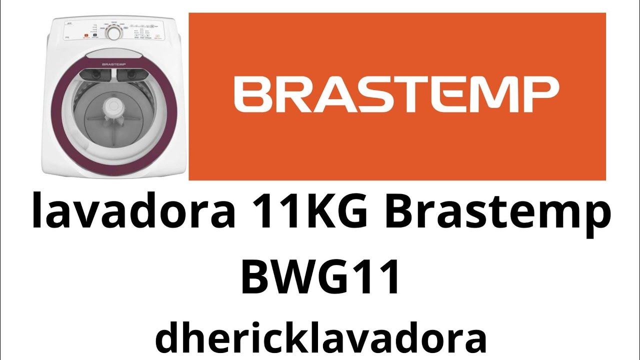 lavadora 11kg BWG11 pesado