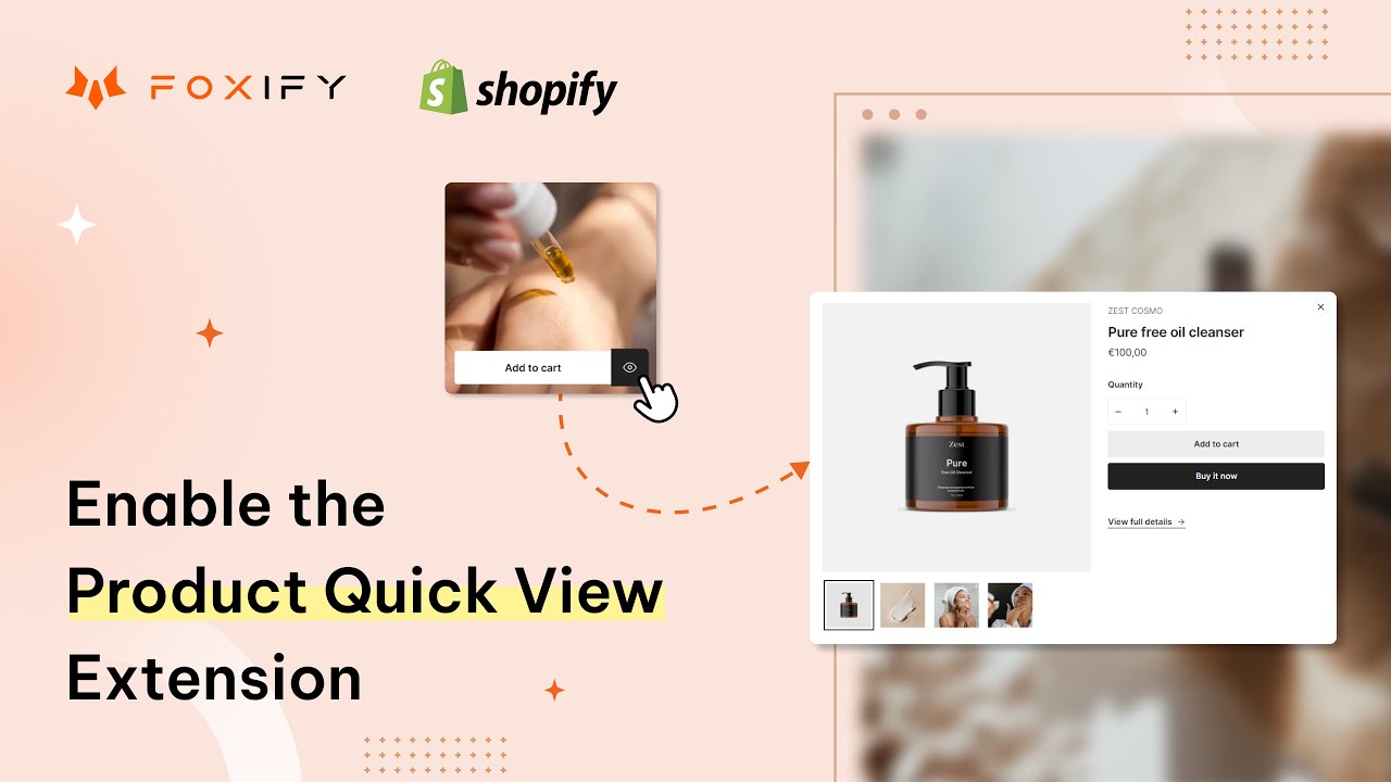[Legacy Editor] How to Add Quick View to Your Shopify Store | Foxify Page Builder Tutorial