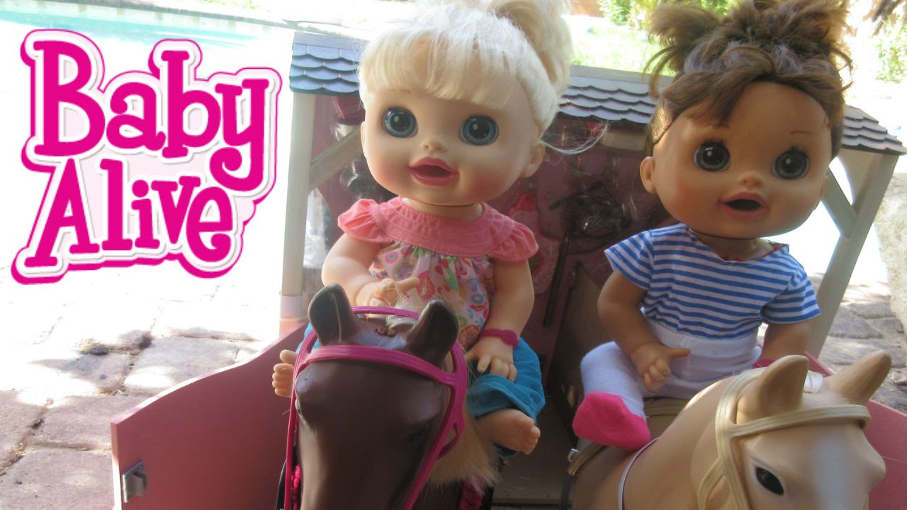 BABY ALIVE Audrey & Pumpkin Get In A Fight!
