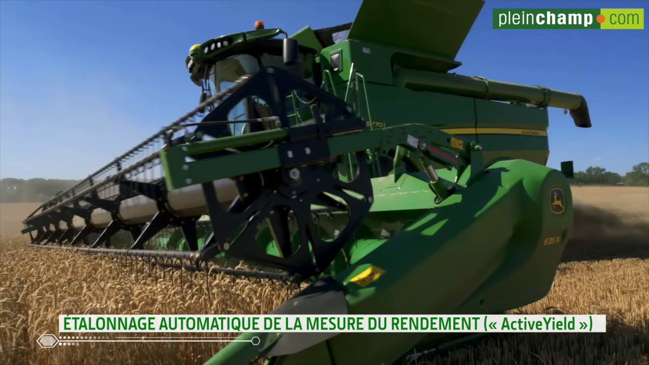 [Innov-agri] Les moissonneuses-batteuses S700 de John Deere en mode automatique