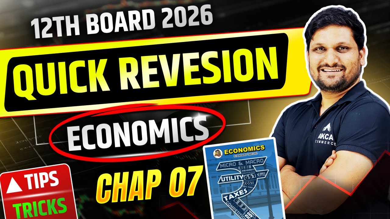 12th Economics Chapter 7 National Income | Flow Chart Notes | Maharashtra Board Exam 2026 | AKCA