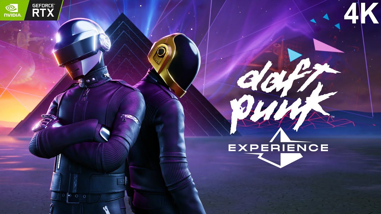 FORTNITE - Daft Punk concierto completo [RAY TRACING - 4K]