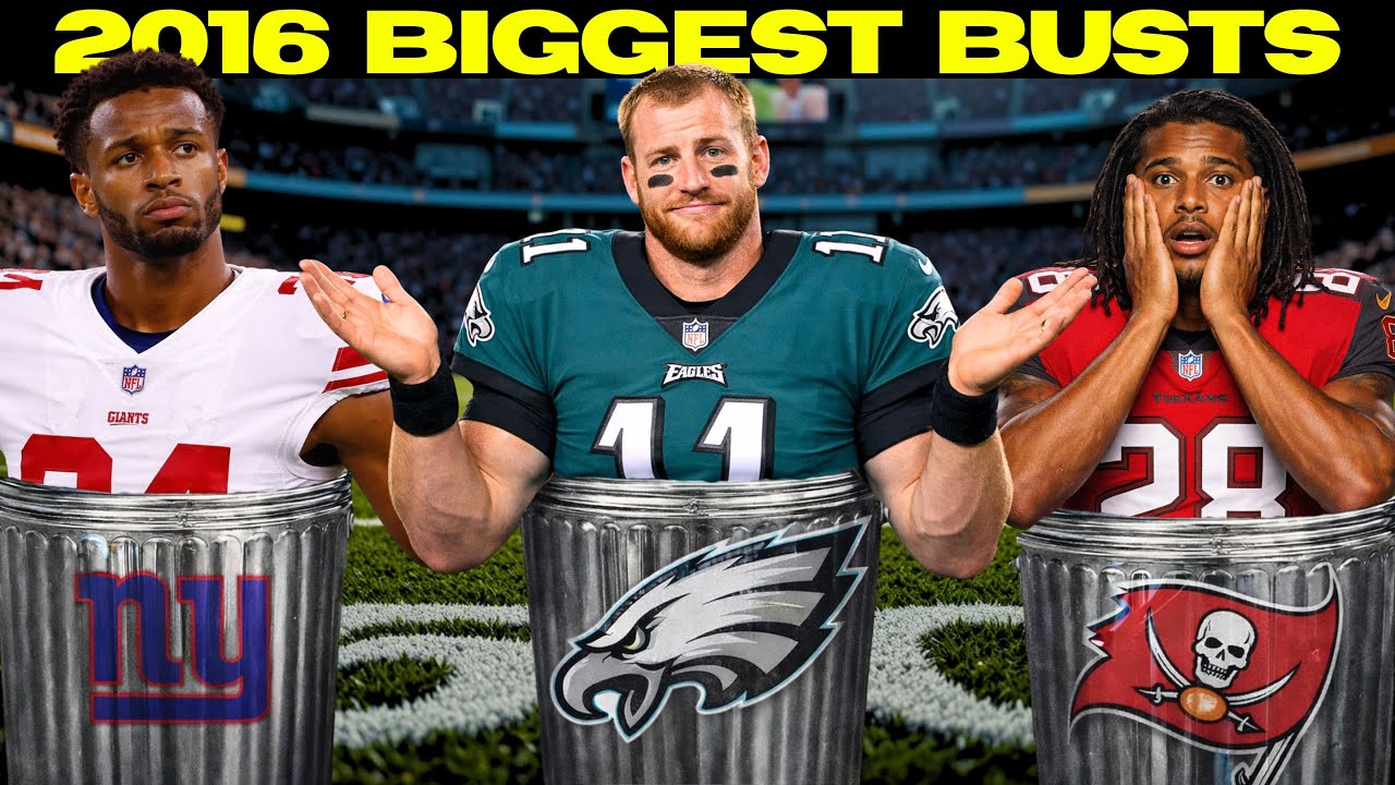 10 Biggest BUSTS Of The 2016 NFL Draft