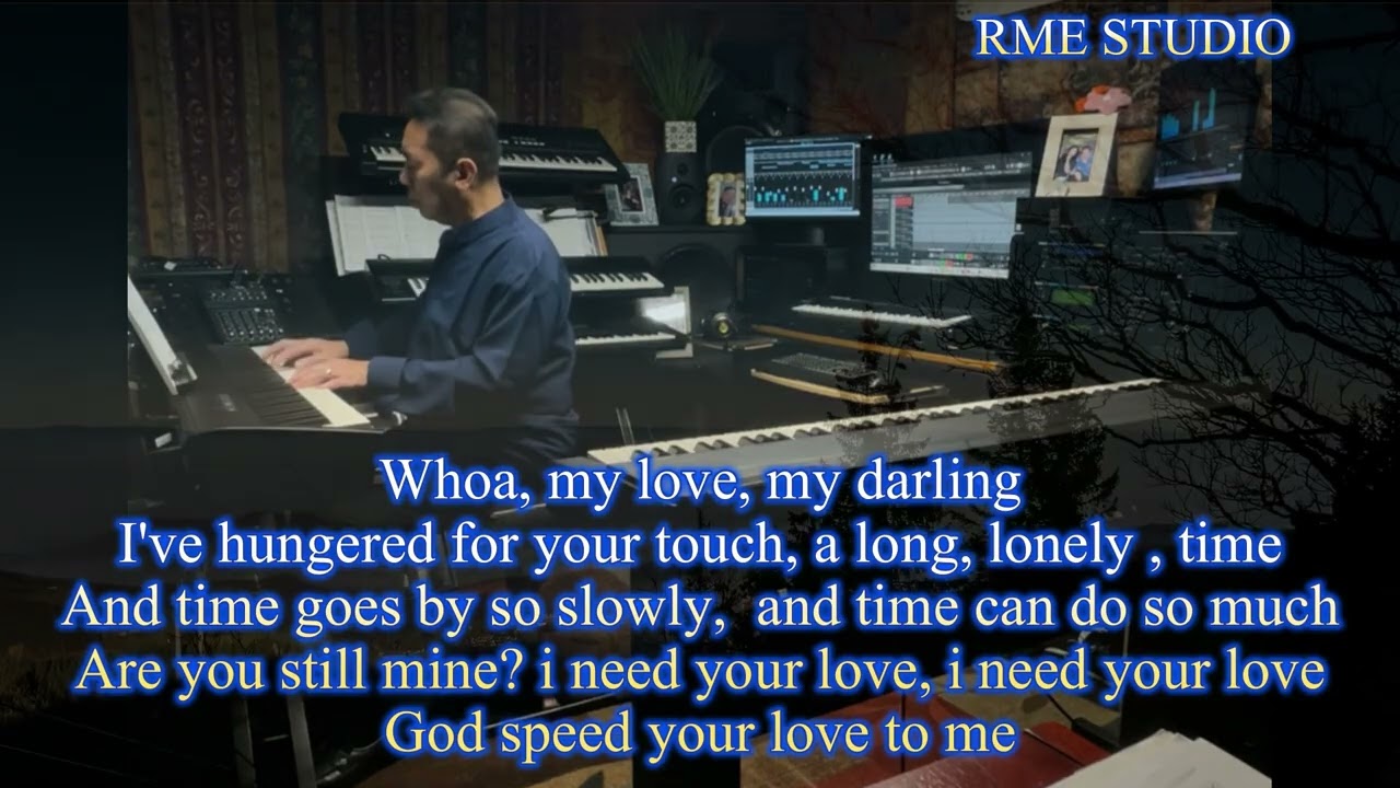 Unchained Melody (lyrics)Righteous Brothers/Piano Cover by Ronnie Exconde