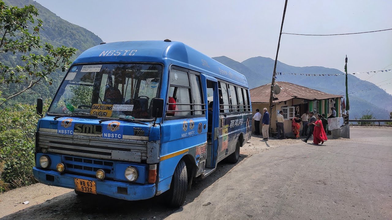Siliguri to Darjeeling by NBSTC bus | Full journey coverage