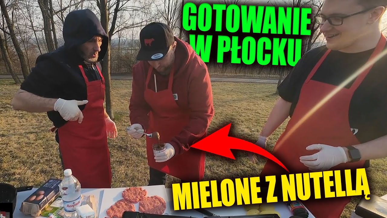 SUCHAR GOTOWANIE Z MAMMONEM I LUCKY LUKIEM MIELONYCH Z NUTELLĄ W PŁOCKU