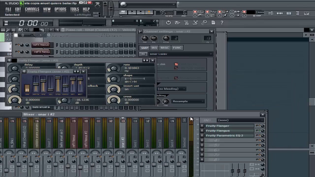 TUTORIAL como hacer instrumentar de anuel aa quiere beber 2018 fl studio by sta the producer